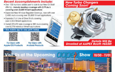 09/2018: TrakMotive Visit Us At AAPEX Booth # 6330